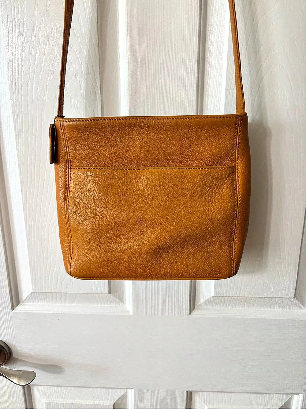 Vintage Coach Sonoma in rare Marigold color excellent vintage Zip-Top Crossbody